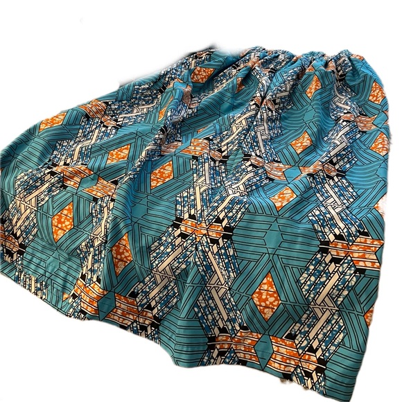 Ethnic print maxi skirt - Picture 4 of 4